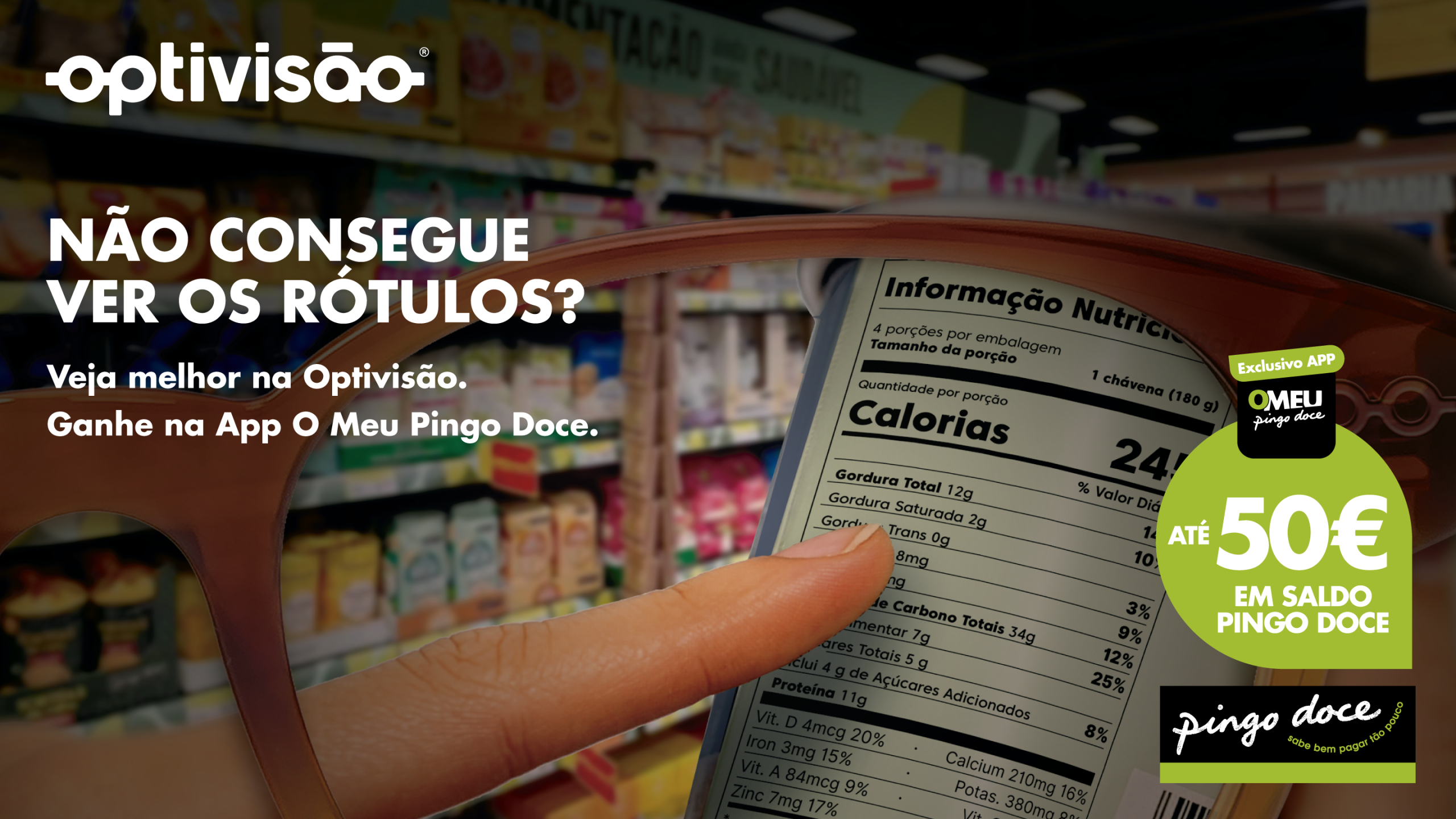 Optivisão e Pingo Doce unem-se para promover a saúde visual dos portugueses