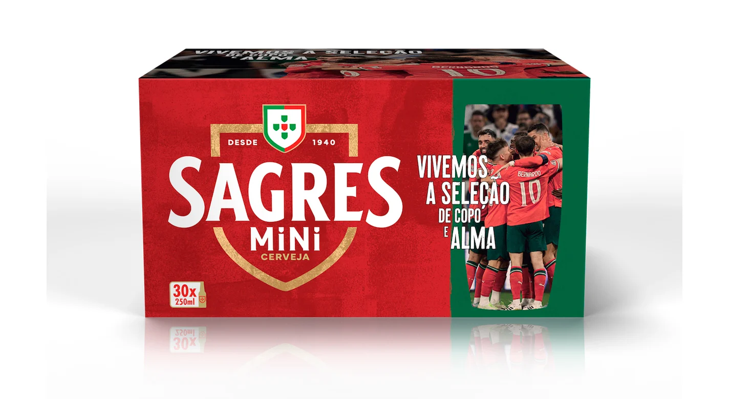 Sagres lança campanha de apoio à Seleção Nacional