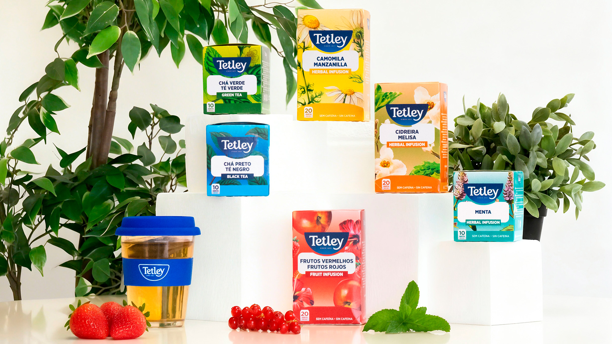 Tetley apresenta nova imagem