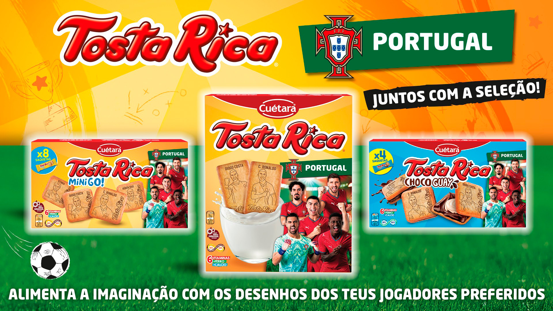 Tosta Rica lança edição especial dedicada à Seleção Portuguesa de Futebol