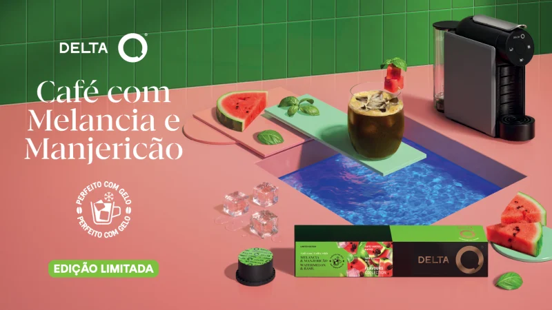Delta Q lança o primeiro Iced Coffee de Melancia & Manjericão