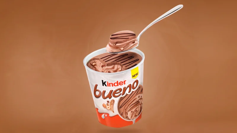 Ferrero lança gelado Kinder Bueno em formato copo