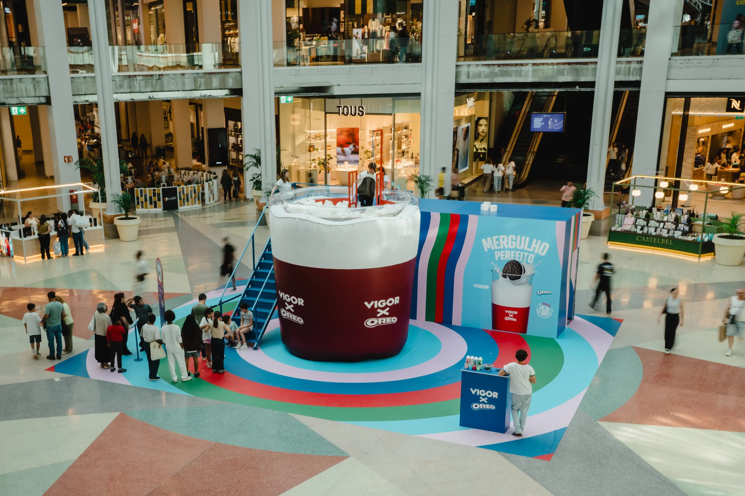 Vigor e Oreo levam o “Mergulho Perfeito” às ruas e centros comerciais com experiência interativa