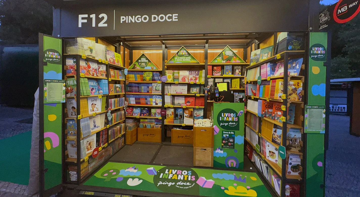 Pingo Doce leva mais de 200 livros e programação diária à Feira do Livro de Lisboa