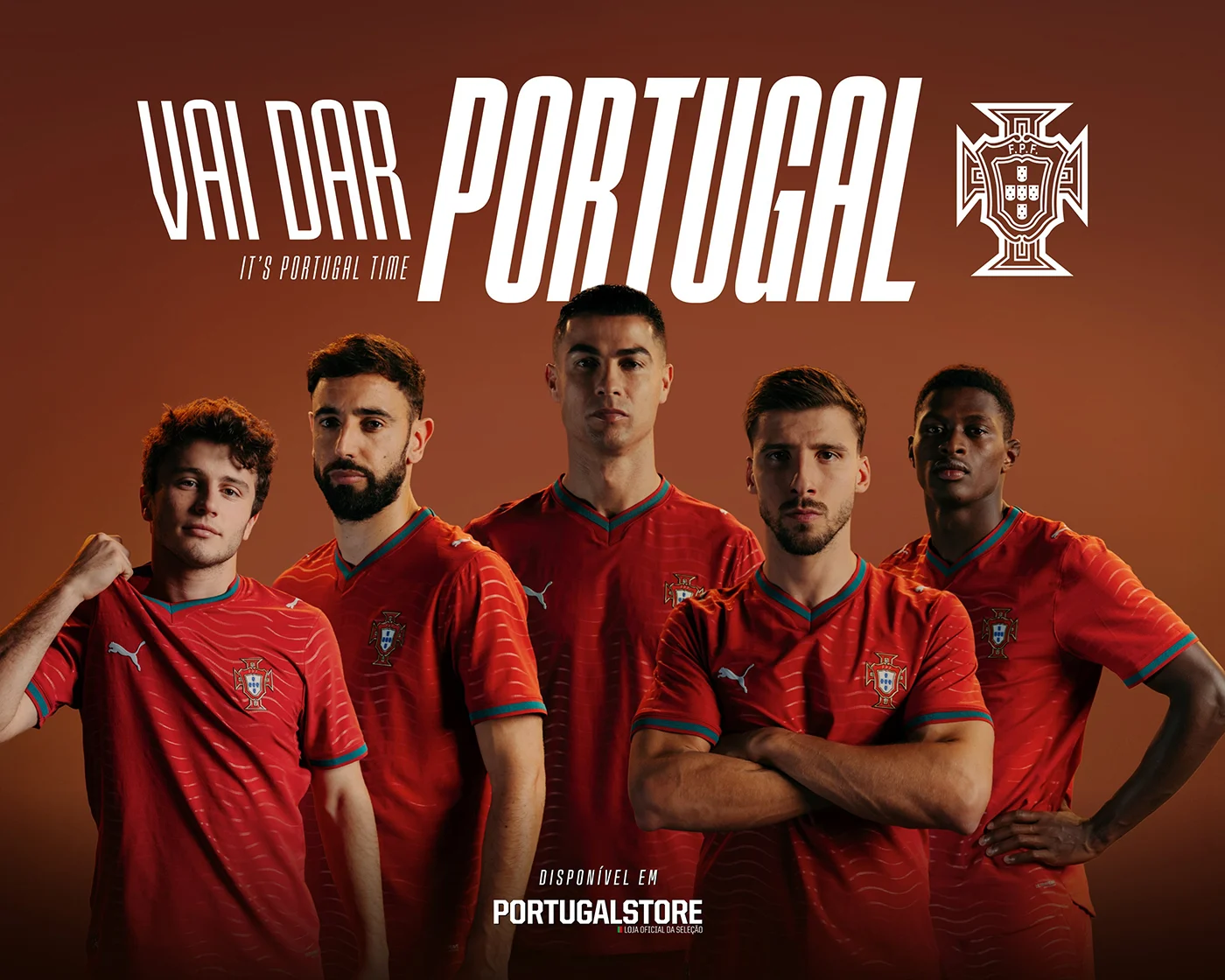 Uber Eats passa a vender merchandising oficial da Federação Portuguesa de Futebol
