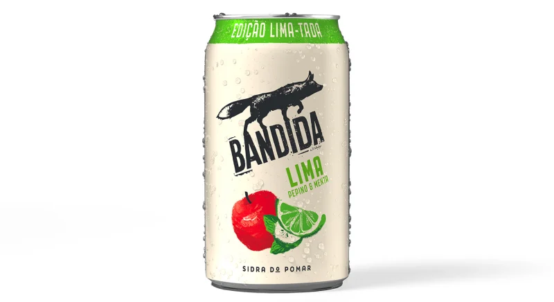 Bandida lança sidra de lima, pepino e menta em edição limitada