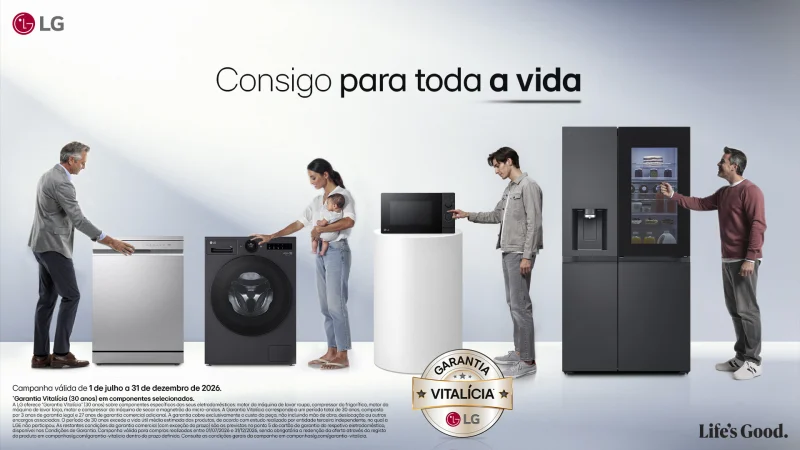 LG lança garantia de 30 anos para componentes de eletrodomésticos