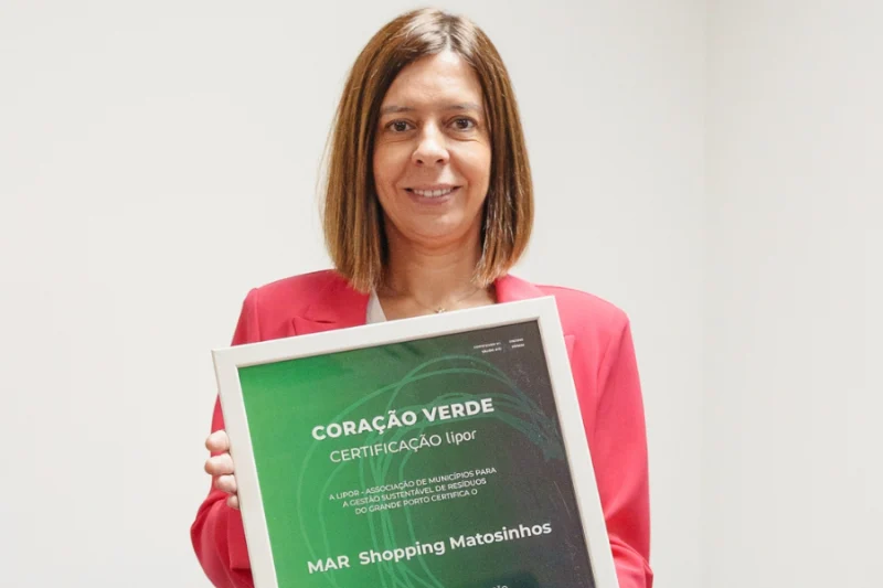 MAR Shopping Matosinhos com certificação “Coração Verde”