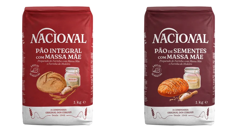 Nacional lança novas farinhas para pão com massa mãe