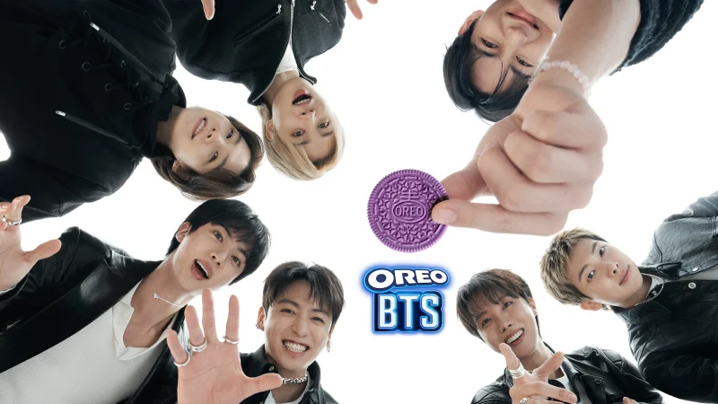 Oreo junta-se aos BTS para lançar edição limitada