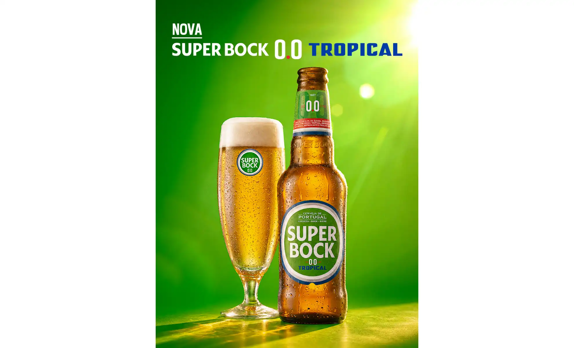 cerveja Super Bock 0.0 Tropical