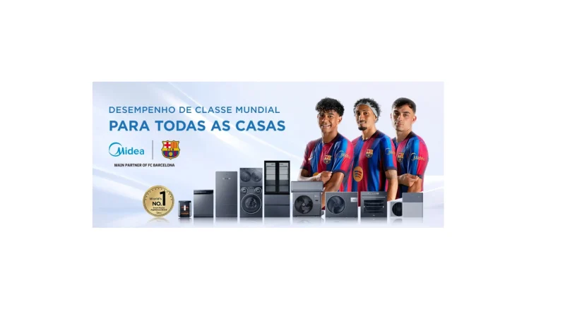 Midea torna-se patrocinadora oficial do FC Barcelona por cinco temporadas