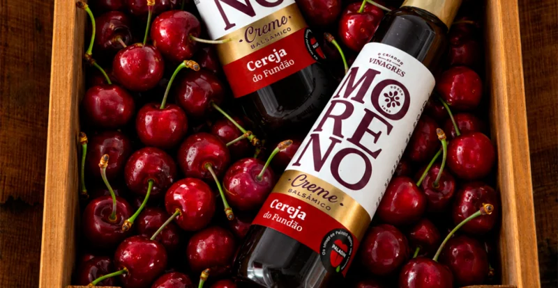 Moreno lança Creme Balsâmico de Cereja do Fundão