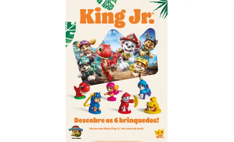 Burger King junta-se à Patrulha Pata