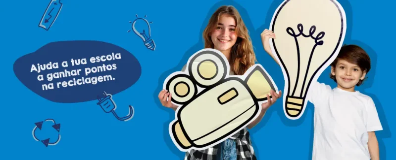 Escolas recolhem 515 toneladas de resíduos
