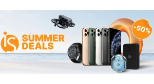 Promoção de verão: 50% de desconto em smartphones e acessórios