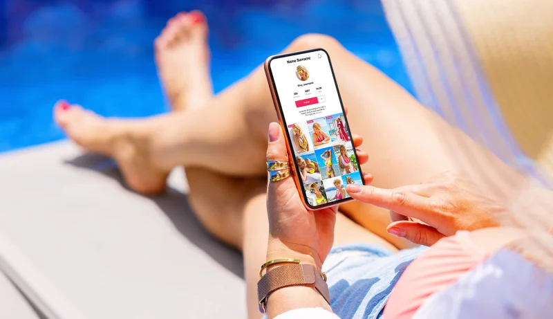 TikTok influencia reservas de viagens de 70% dos utilizadores