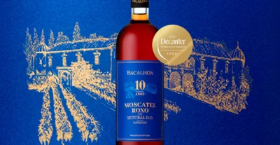 Bacalhôa Moscatel Roxo Superior conquista Ouro nos Decanter World Wine Awards