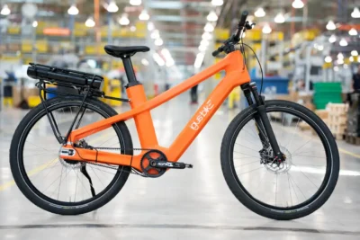 Igus estreia bicicleta elétrica reciclada