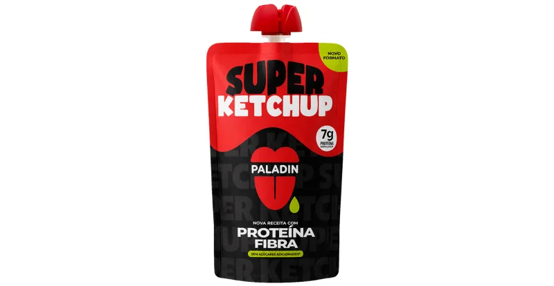 Paladin lança Super Ketchup proteico em formato inovador