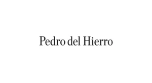Logo Pedro del Hierro em preto sobre fundo branco