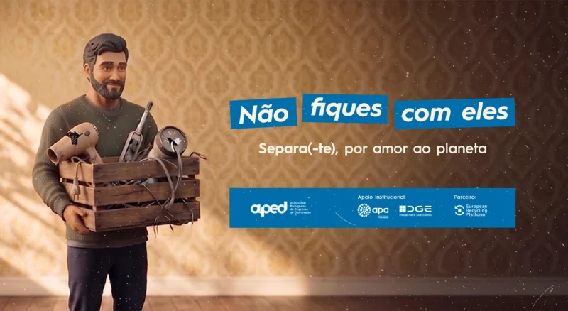 “Não fiques com ele”: APED assinala Dia Internacional dos Resíduos Eletrónicos com apelo à recolha de equipamentos