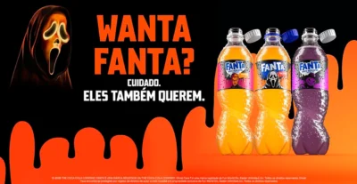 Fanta lança campanha de Halloween com Ghost Face