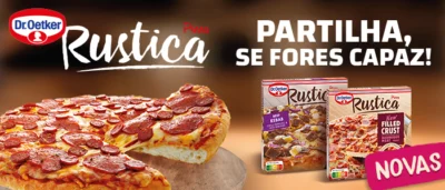 Dr. Oetker reforça a gama Rustica com duas novidades que “elevam a indulgência a outro nível”