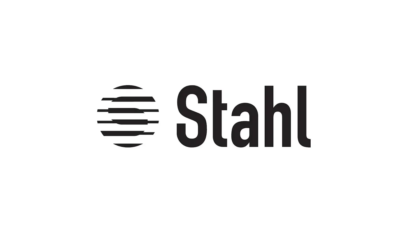 Logo Stahl em preto sobre fundo branco
